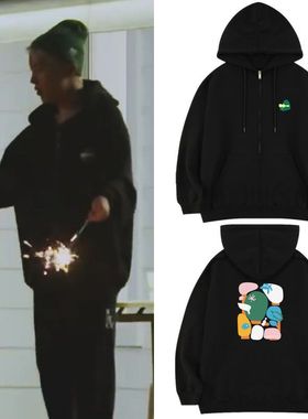 防弹少年团In the SOOP周边金硕珍郑号锡同款卫衣服加绒薄春秋冬