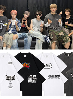 NCT DREAM四巡演唱会DreamTheFuture演唱会曼谷场周边同款短袖T恤