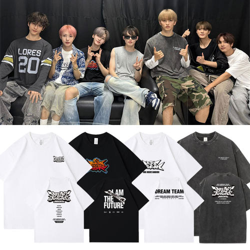 NCT DREAM四巡演唱会DreamTheFuture演唱会曼谷场周边同款短袖T恤