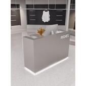 方形不锈钢服装 店收银前台小商店柜台理发店酒吧公司前台