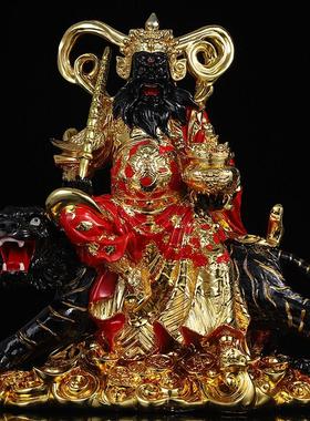 赵公明武财神玄堂赵元帅家用供奉正财神公司开业送礼招财赵公明像