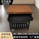 开放式 厨房小中岛台单独家用料理备餐吧台一体定制可移动餐边整体