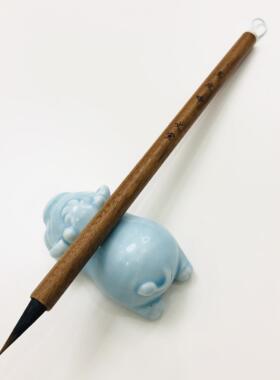 【野夜】嘉健紫狼毛刷宋徽宗修身金身中国画勾线适合文轩文庄