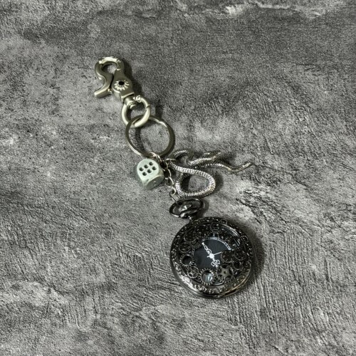 Soul Mates怀表时钟cleanfit合金小众腰间配饰蝰蛇裤链钥匙扣挂件