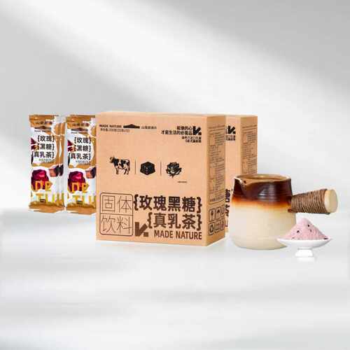 冬日围炉煮茶玫瑰烤奶礼盒