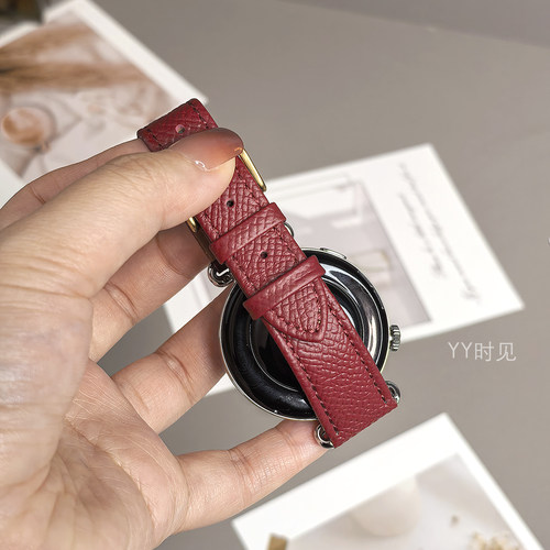 真皮手表带适用华为gt7/6/gt5pro表带真皮gt系列手表带watch新款
