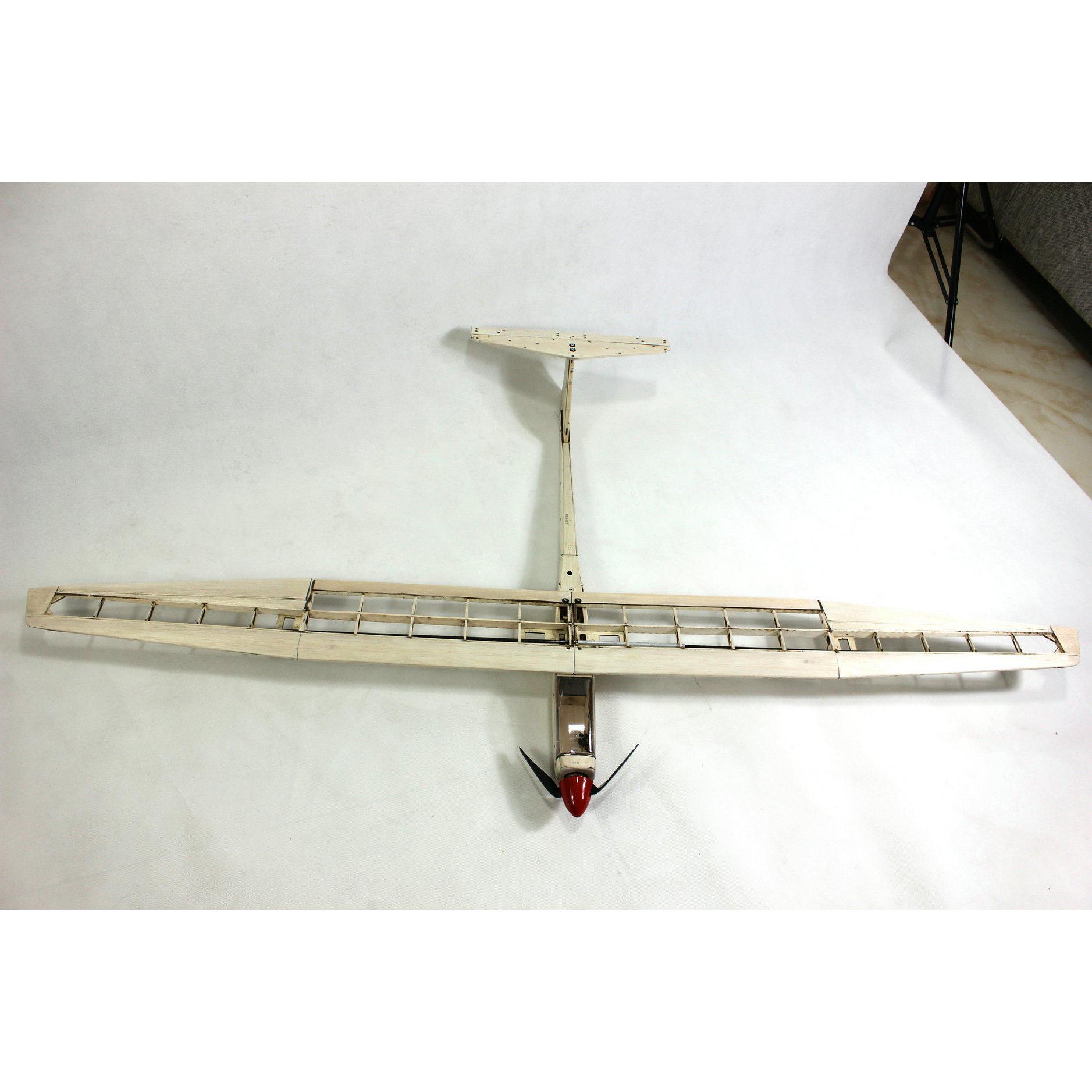 特惠热销轻木滑翔机套材GUPPY 纯木质航模 飞机DIY 组装套材