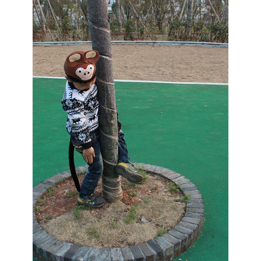 儿童动物尾巴道具幼儿园游戏卡通猴蛇兔子猫老虎老鼠毛绒表演配饰