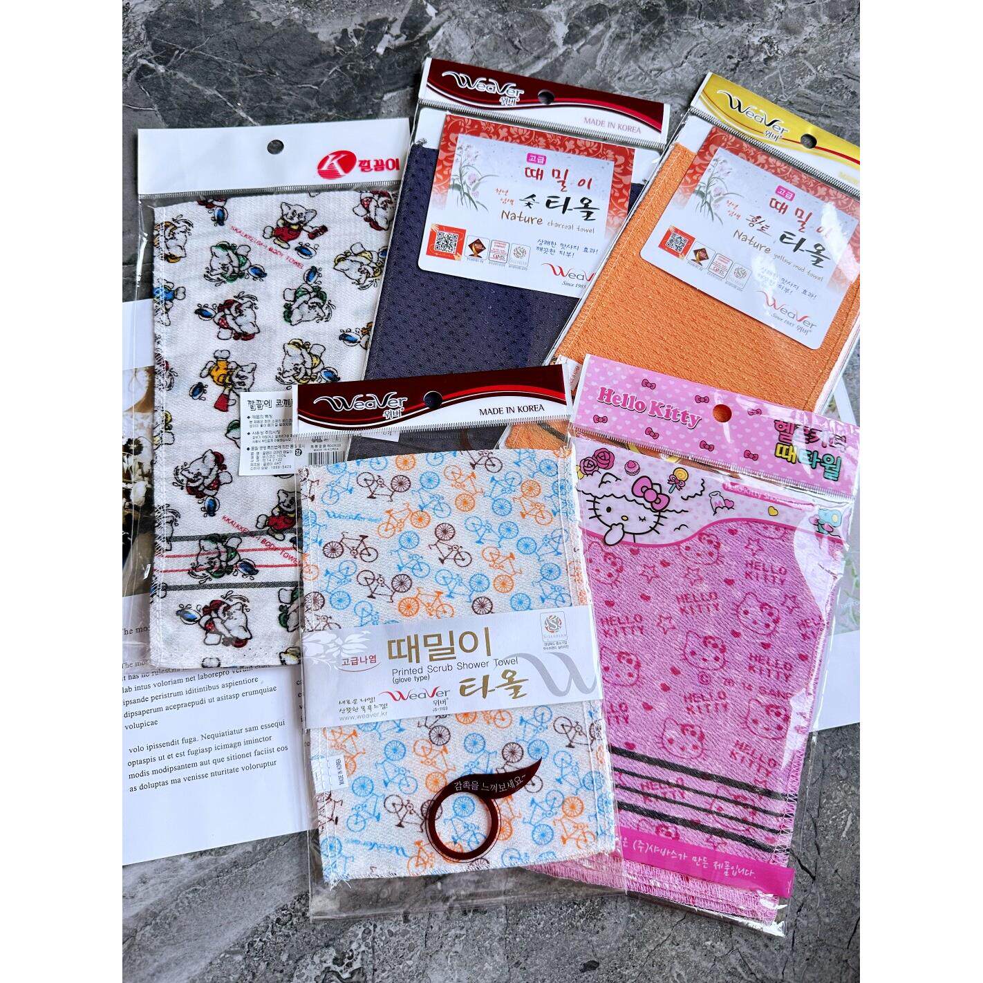 韩国WeaVer自行车薄款女不疼搓澡巾长条洗澡巾搓背巾拉条巾长款