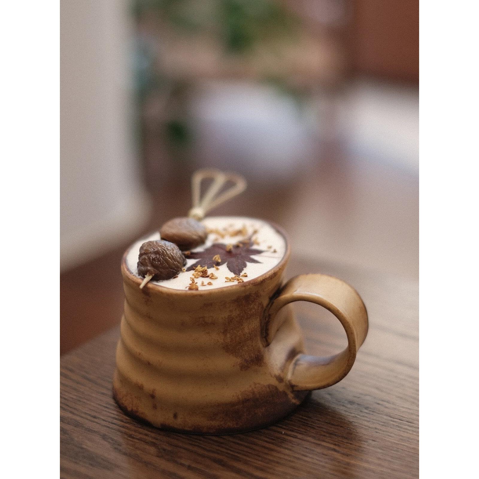 他山集.包邮日式复古粗陶咖啡杯异形个性陶瓷杯子做旧刷釉马克杯