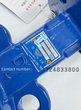 上海沪工手柄对夹蝶阀凯斯特阀门D71X-16Q手动球磨铸铁手柄蝶阀