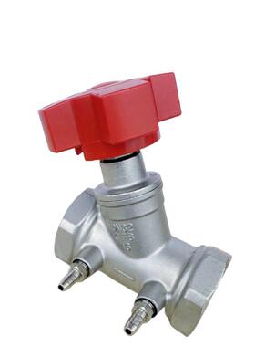 304不锈钢平衡阀螺纹丝扣手轮开 关平衡阀SP15F-16P恒压水开 关阀