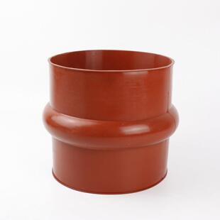 水秤红色橡胶软连接管三一仕高玛中联搅拌站专用喇叭口碟阀胶软管