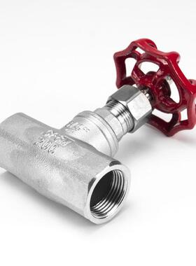 304/316不锈钢内丝扣停止阀 J11W-16P美式B型4分6分 高温蒸气阀门