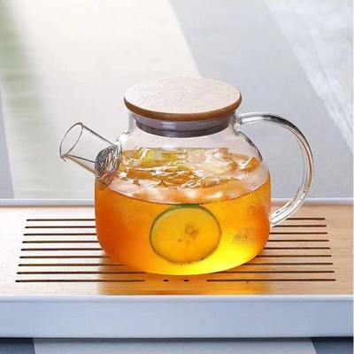 高硼硅玻璃水壶可烧水家用大容量泡茶专用耐高温玻璃壶烧水壶耐热