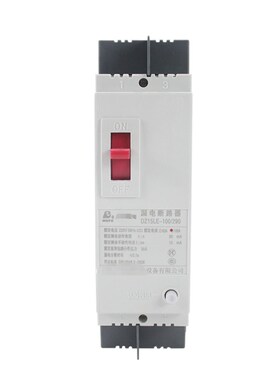 DZLE 9 关漏电保护器家用两相二线塑壳断路器