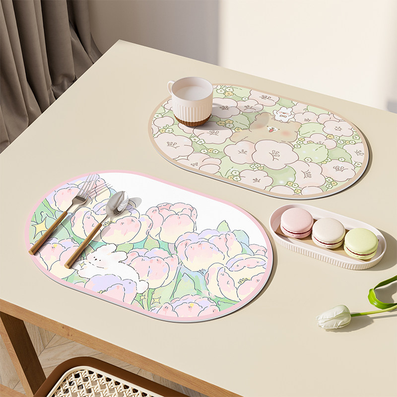 餐垫碗垫 防水防油防滑盘子垫餐桌隔热垫西餐垫茶水杯垫餐具垫,居家布艺,餐垫,淘宝优惠券,粉丝福利购,淘宝优惠卷