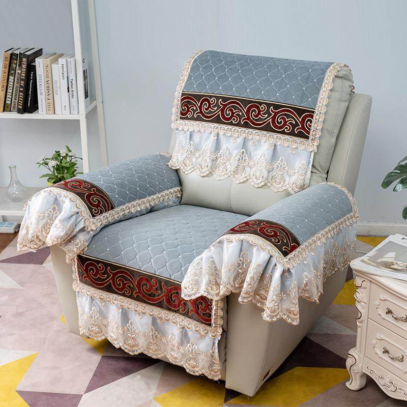 功能位防滑沙发垫四季单人皮沙发坐垫电动布艺沙发套罩巾全包