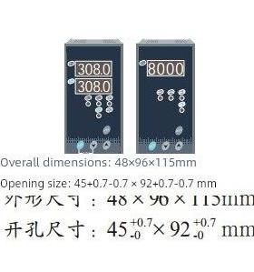 WP-C403-02-23-HL-P数显控制仪表报警器数字显示压力液位温度厂家
