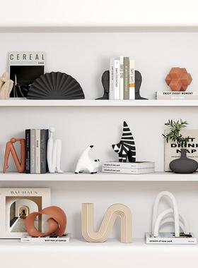 北欧ins风酒柜摆件创意客厅电视柜玄关家居软装饰品高档乔迁礼物