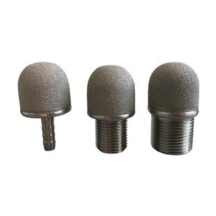 纯钛曝气管不锈钢管式曝气器曝气头实验用耐腐蚀耐臭氧曝气盘