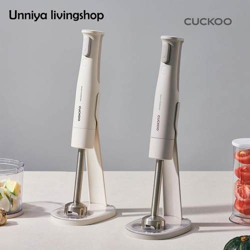 韩国直邮福库无线手持电动辅食料理棒无线搅拌棒打泥绞肉榨汁机A