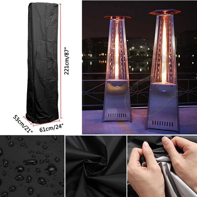 Waterproof Gas Pyramid Patio Heater Cover Home Garden Outdoo