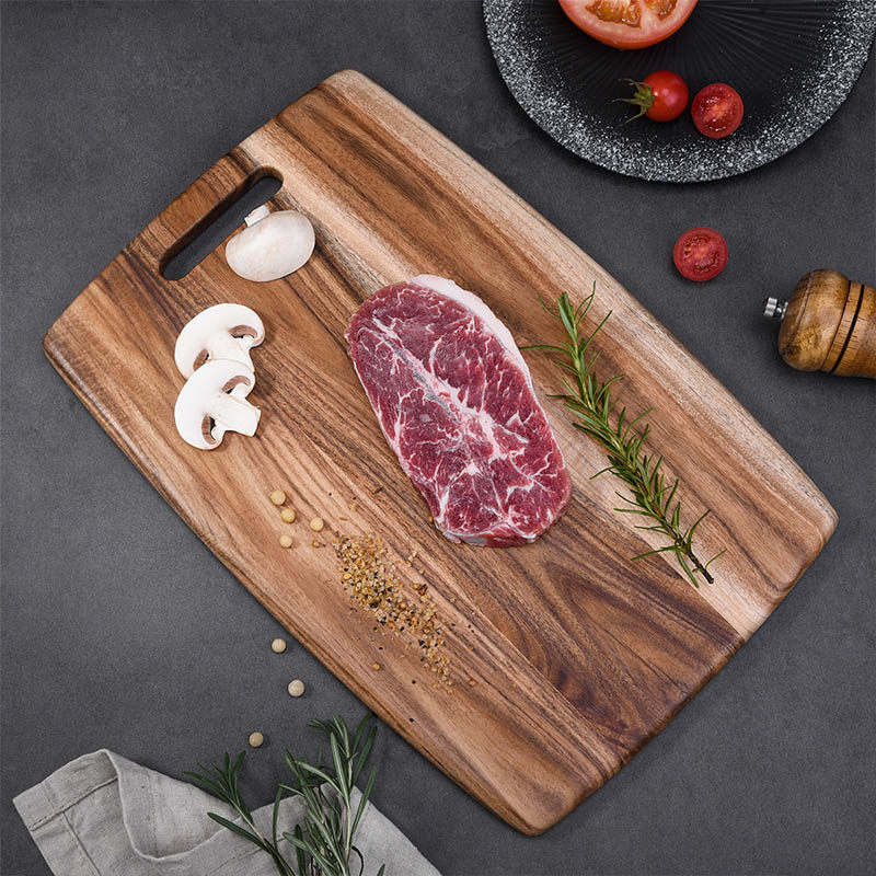 Solid Wooden Cutting Board Wood Chopping Block Steak Bread
