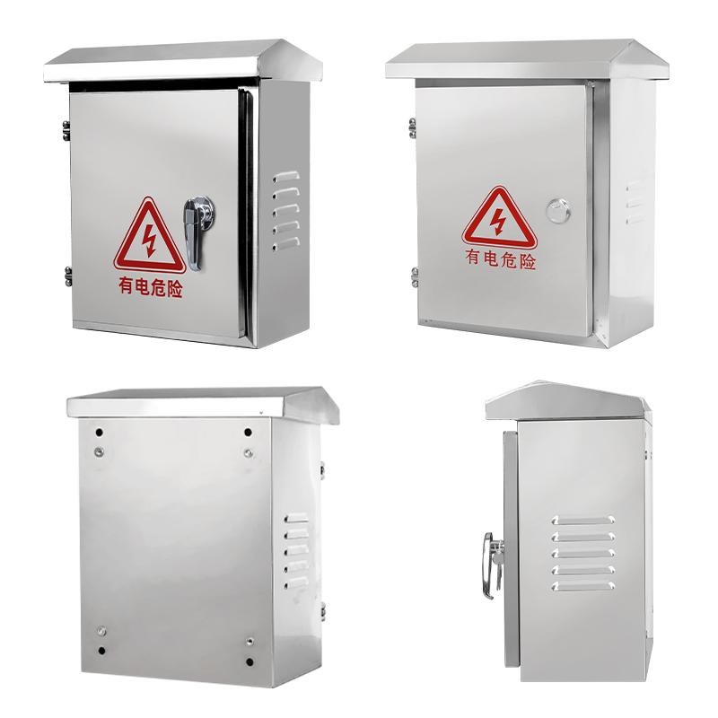 304加厚不锈钢配电箱户外防雨工程监控设备箱仪表开关箱厂家定制