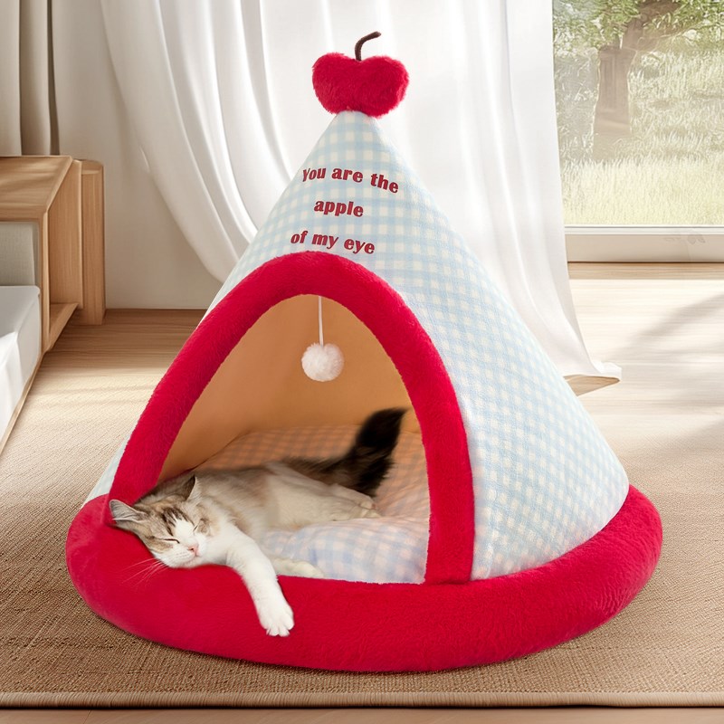 猫窝四季通用宠物帐篷半封闭式安全感夏天幼猫咪空调房睡觉用狗窝