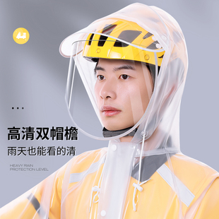 雨衣雨裤 外卖骑手电动摩托车骑行雨服全身防护雨披 套装 分体男款
