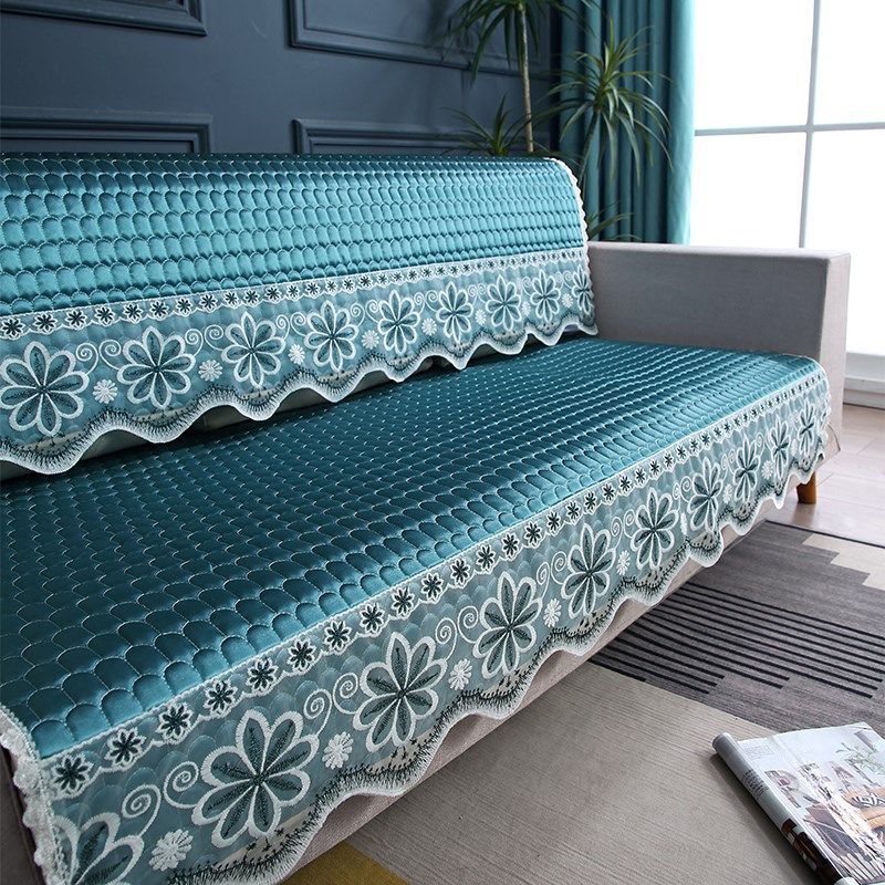 全盖沙发床罩沙发垫子四季通用防滑现代有扶手单人三人坐垫