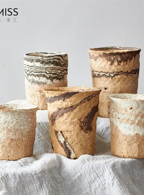 浅色乐杯wimi无釉习志野仙人球布纹星兜多肉贵货盆