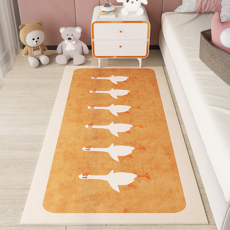 地毯卧室in风卡通少女床边毯女孩房间爱萌宠防滑隔凉床前地垫,居家布艺,床边毯,淘宝优惠券,粉丝福利购,淘宝优惠卷