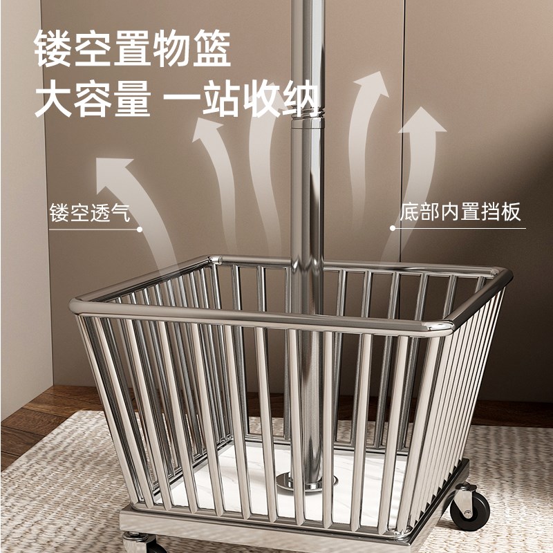 衣架落地卧室可移动小型挂衣架家用房间衣服挂架床边不占地衣帽架