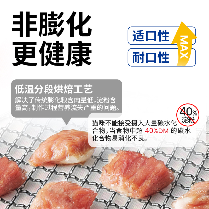 养了个毛孩全价低温烘焙猫粮无谷成猫幼猫高蛋白益生菌烘培粮低敏