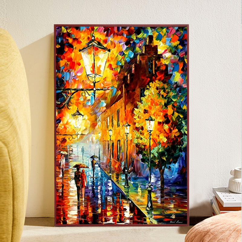 窄边铝合金油画框外框装饰画相框装裱挂墙定制任意尺寸欧式油画框