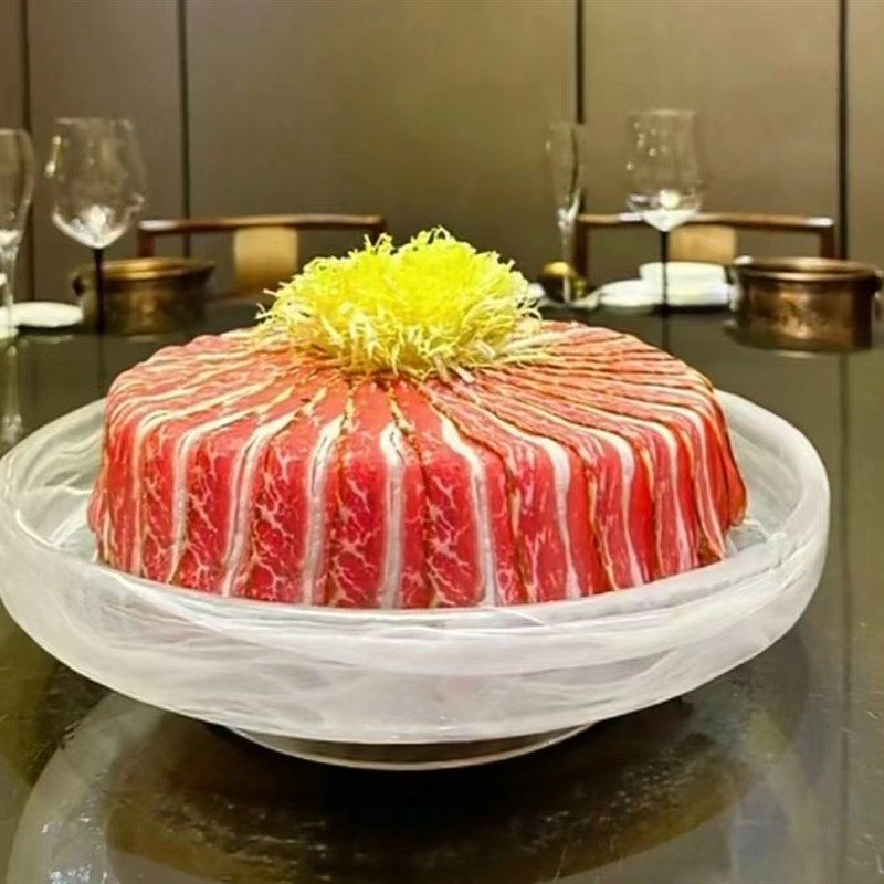 创意火锅店虾滑肉丸子餐具端玻璃刺身冰盘海鲜三文鱼雪和牛盘,餐饮具,盘,淘宝优惠券,粉丝福利购,淘宝优惠卷