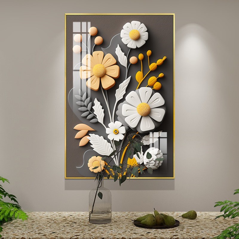 简约大气饭厅背景墙装饰画轻奢餐厅厨房卧室挂画酒店走廊壁画