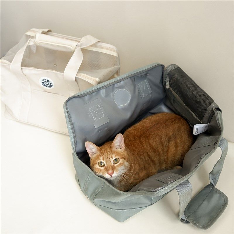 可压缩收纳 单肩手提小狗宠物包大容量猫包 便携 外出宠物用品k