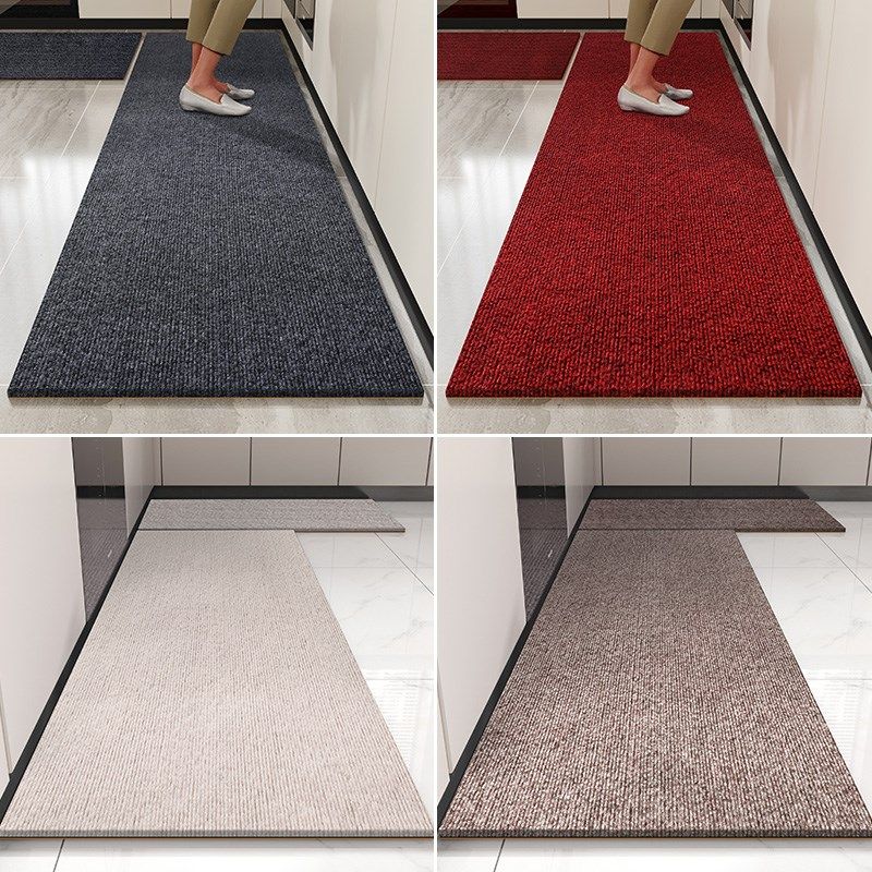 厨房地垫l形防滑防油可擦免洗吸水吸油脚垫红色喜庆耐脏防水地毯,居家布艺,厨房地垫,淘宝优惠券,粉丝福利购,淘宝优惠卷