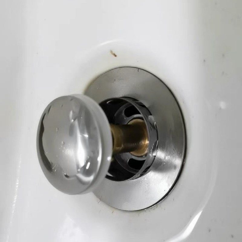 面盆洗手盆下水器弹跳芯台盆洗脸盆过滤网提篮按压式防堵防漏塞子