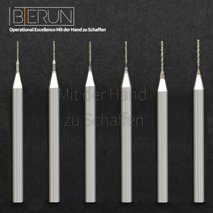 进口微精密金刚石钻头陶瓷钻头麻花钻头金刚砂古瓷钻孔针