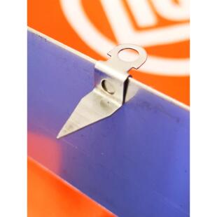 Z型安装耳发光字尖插挂耳安装码仔广告字配件无边字耳朵插拔挂耳