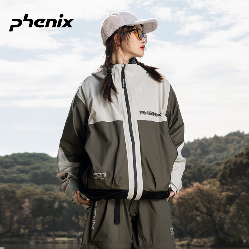 Phenix菲尼克斯薄款冲锋衣女款新款男士越野跑夏季户外徒步外套