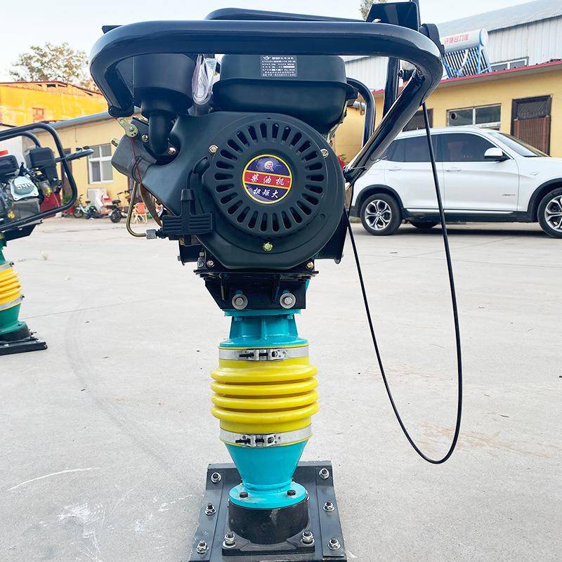 HCD90电动冲击夯价格振动打夯机地基跳跳夯参数