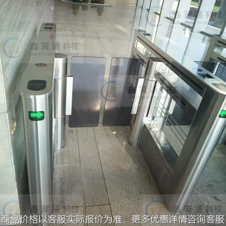 厂家直销二维码速通门 场馆刷身份证快速通道 刷卡人行门禁闸机