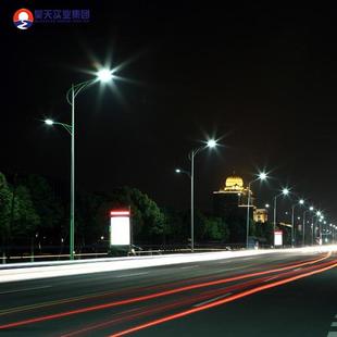 12米来图定做户外照明路灯杆路灯杆厂家直销 昊天高低臂路灯杆6
