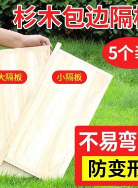 蜂具蜂箱隔板桐木隔板杉木隔板大隔板小隔板中意蜂吊板保温板