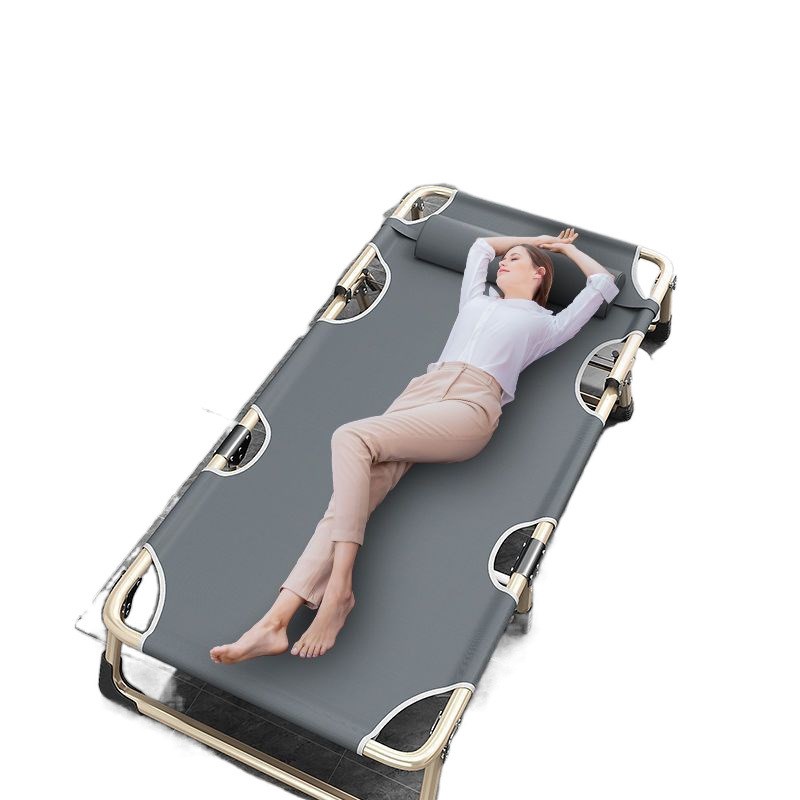 折叠床单人床家用成p人午休床折叠办公室简易床午睡躺椅厂